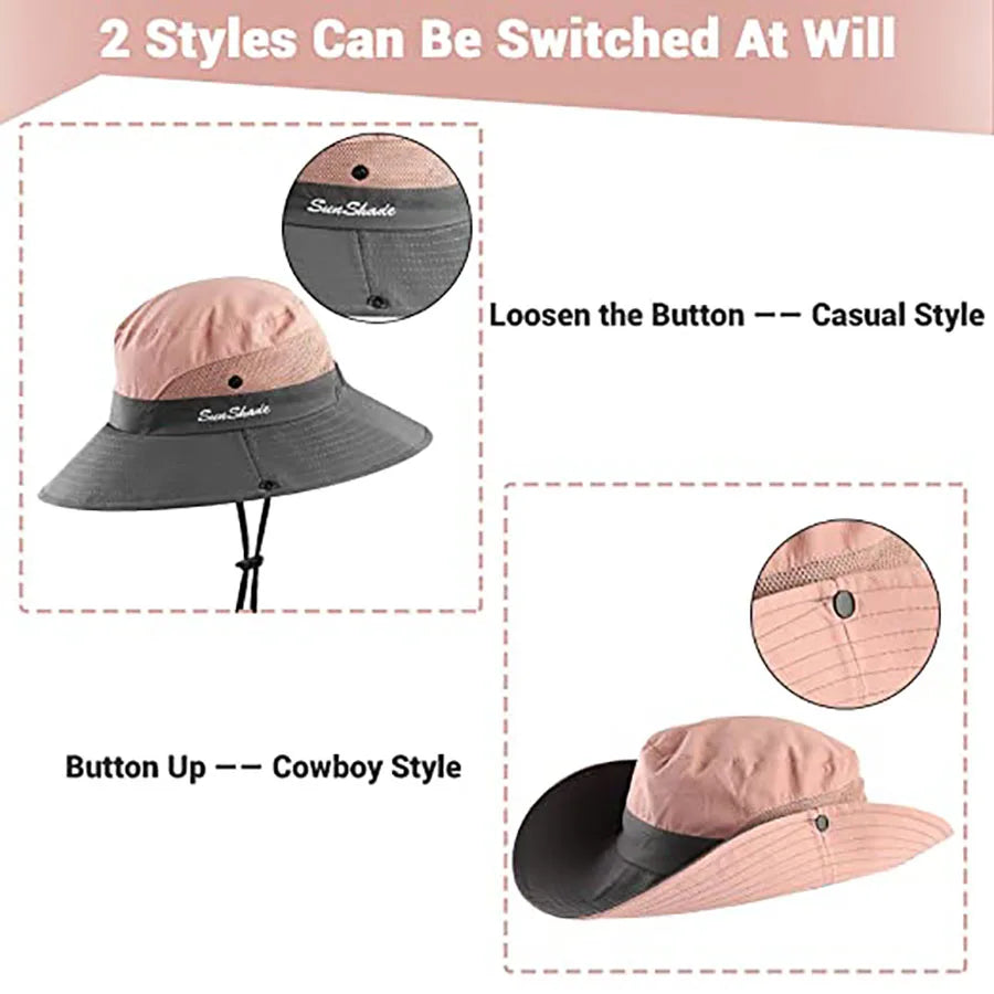 UV Protection Foldable Sun Hat